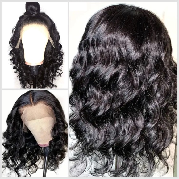🆕 Black Wavy Lace Front Wig - Picture 1 of 11